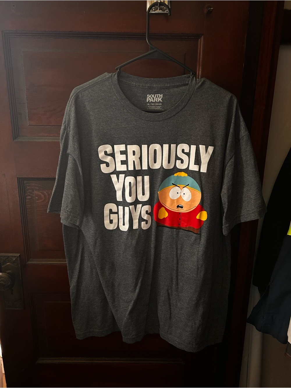 South Park Charcoal 'Seriously You Guys' Graphic Tee